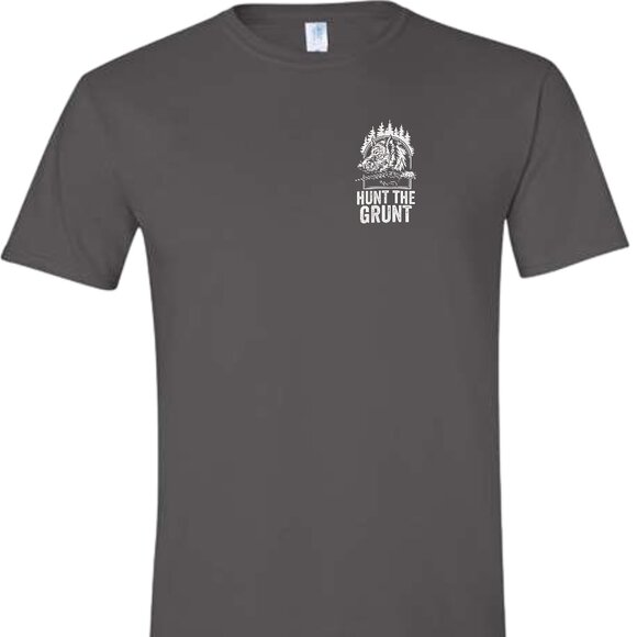 Hunt The Grunt Hog Hunting T Shirt - Picture 2 of 10